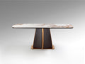 Luca 200 Dining Table in Dark Oak