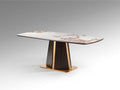 Luca 200 Dining Table in Dark Oak