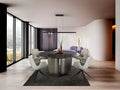 NURIA- LAMP 3L BLACK/CHROME