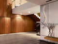 SILOE - BLACK-GOLD WALL LAMP