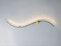 SILOE - BLACK-GOLD WALL LAMP