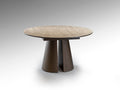 SAMARA - DINING TABLE - TRAVERTINE/BROWN