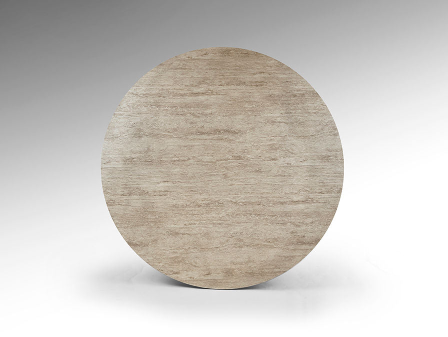 SAMARA - DINING TABLE - TRAVERTINE/BROWN