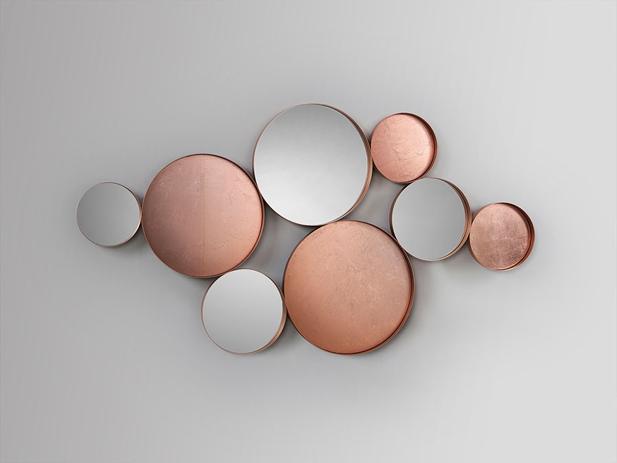 MALMO - ROSE GOLD MIRROR 165x90
