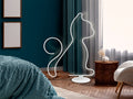 CAT - WHITE FLOOR LAMP