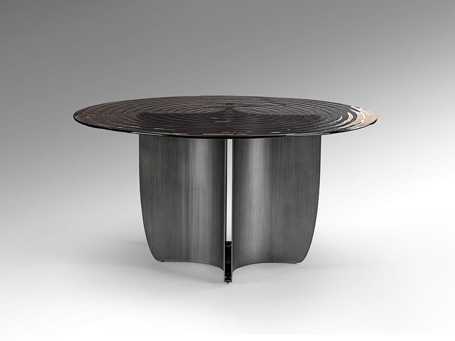 NIGHT - DINING TABLE 150D - LEAD