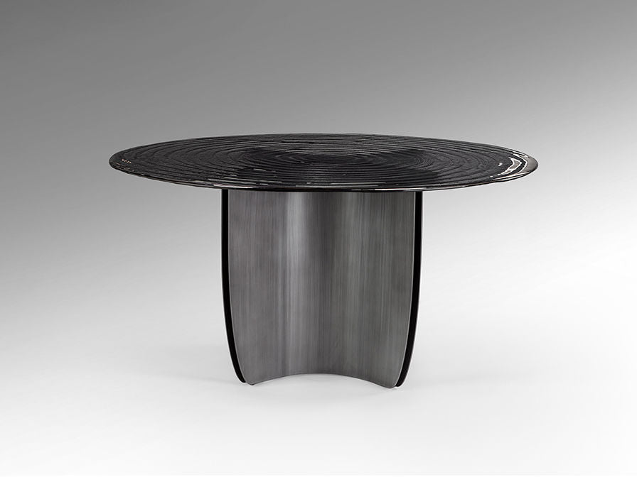 NIGHT - DINING TABLE 150D - LEAD
