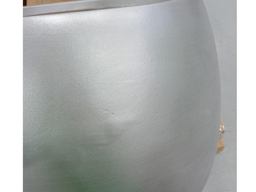 Schuller Flowerpots Silver 504195T SILVER- SET 2 PLANTERS - SILVER