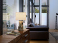 MERLIN - TABLE LAMP 1L CERAMIC-GREY