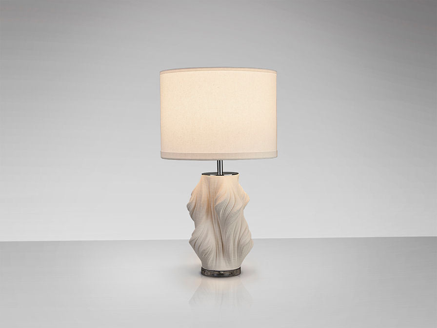 KAOS - TABLE LAMP 1L CERAMIC-WHITE