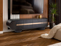 LUCA - TV CABINET DARK OAK