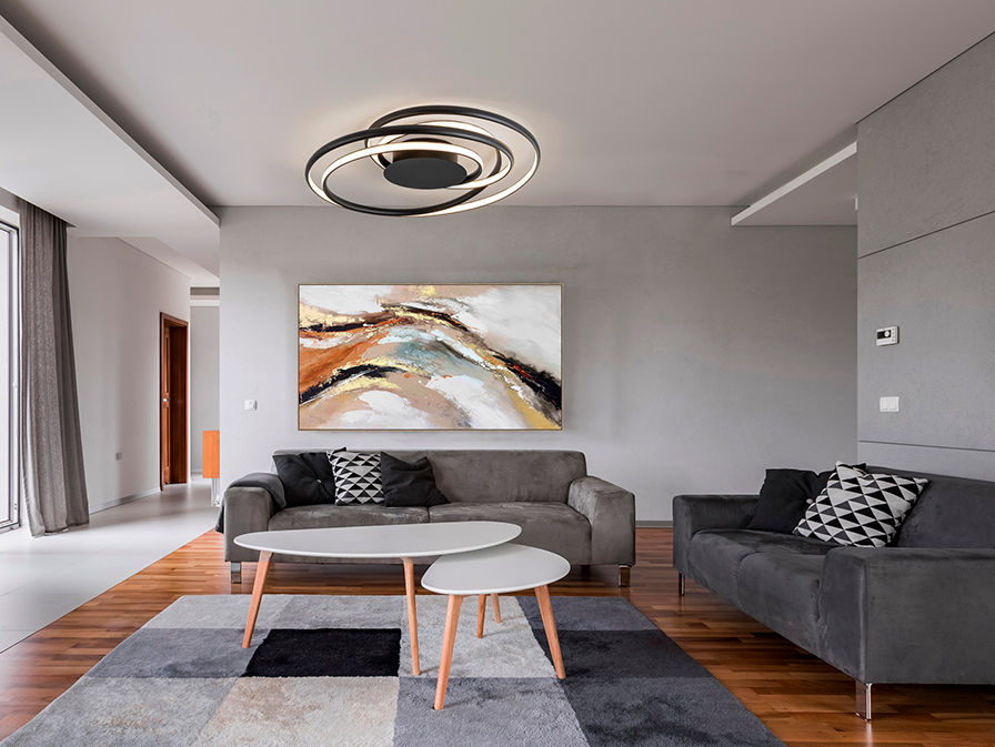 Danza Black Ceiling Lamp D70