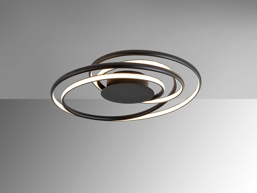 Danza Black Ceiling Lamp D70