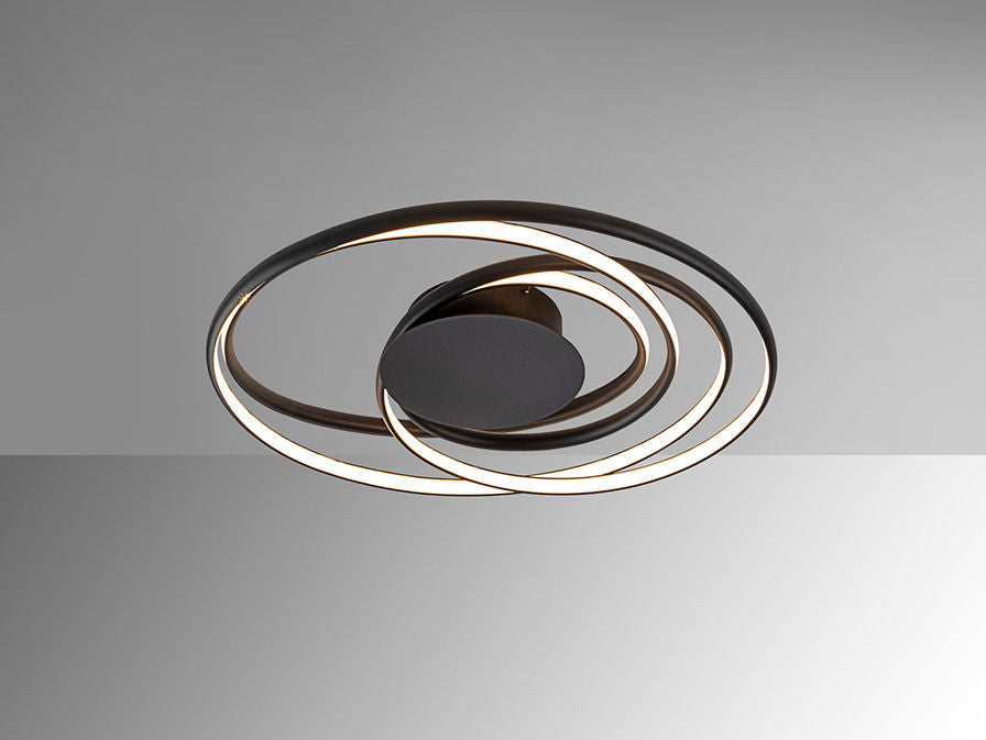 Danza Black Ceiling Lamp D70