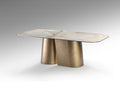 NUMA - DINING TABLE 240 - BRASS