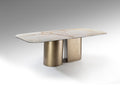 NUMA - DINING TABLE 240 - BRASS