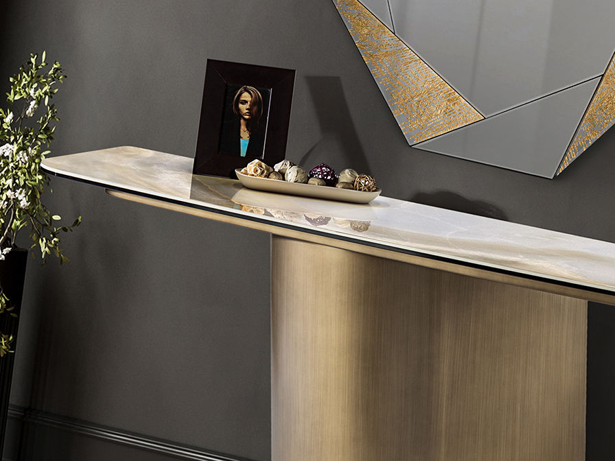 NUMA - CONSOLE TABLE 150 - BRASS