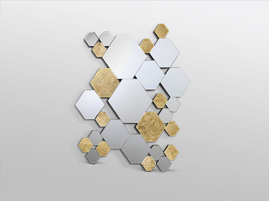 Schuller Nadia 521192 Glass Mirror, Gold Leaf