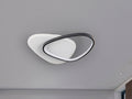 ROMO - CEILING LAMP WHITE-BLACK