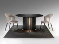 Zolo D135 Dining Table Dark Oak