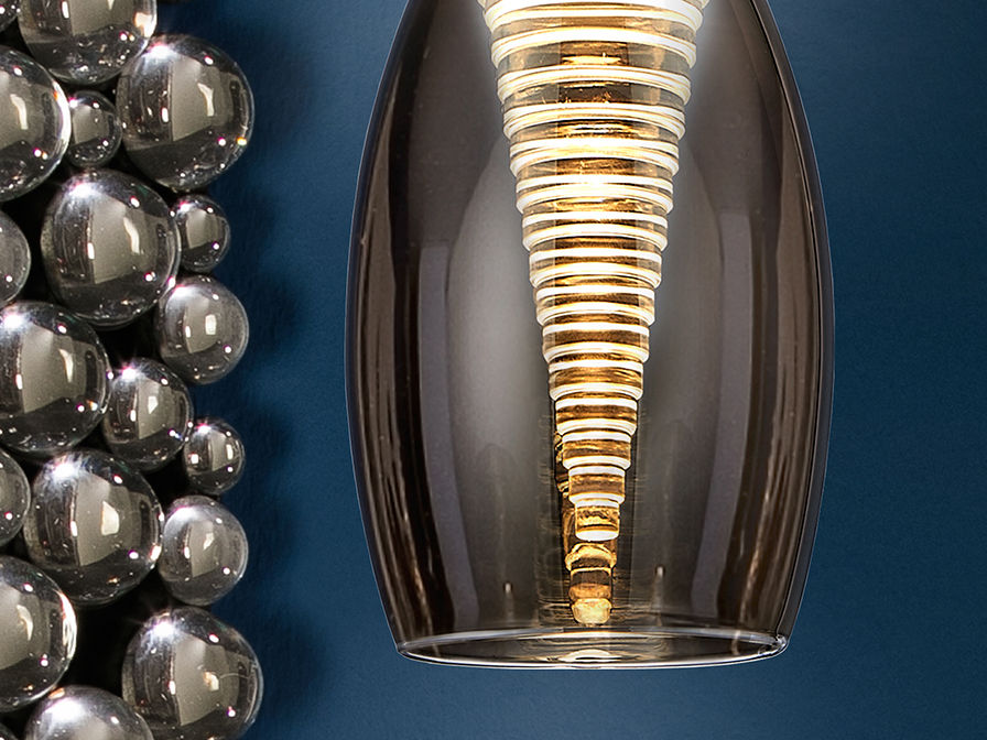 ·NEBULA· WALL LAMP 1L. LED, CHROME