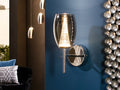·NEBULA· WALL LAMP 1L. LED, CHROME