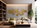 DRAKO - WALL SCULPTURE - GOLDEN STEEL