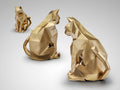Future Cat 598743 - FUTURE CAT- CAT FIGURE, GOLD