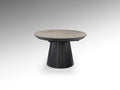 KORIA - DINING TABLE - STONE/BLACK