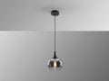 OPAZ-LAMP 1L BLACK/SMOKE D19