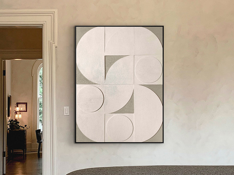 GEOMIA - BAS-RELIEF 90 x120