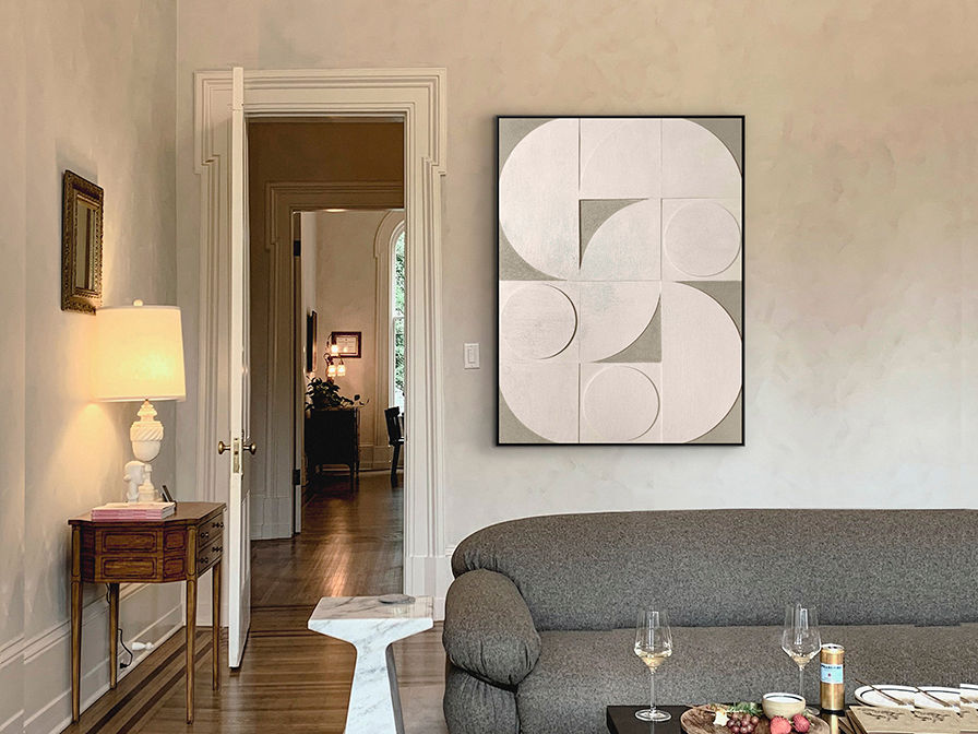 GEOMIA - BAS-RELIEF 90 x120