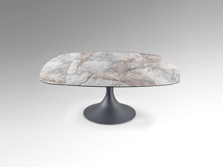 Alina 629485 Extendable Dining Table Grey/B