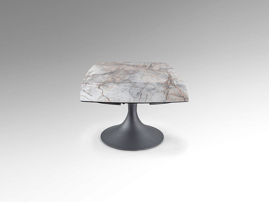 Alina 629485 Extendable Dining Table Grey/B