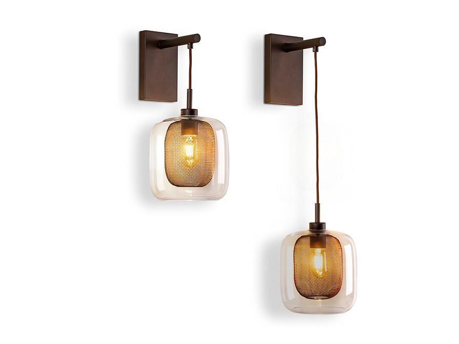 ·FOX· CHOCOLATE WALL LAMP 1L.