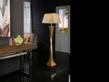 ·DECO· FLOOR LAMP, 1L, GOLD.