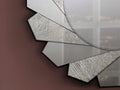 ·FLAVIA· MIRROR Ø100 CM SILVER