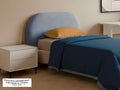 OWEN - GREY HEADBOARD - M/90-105