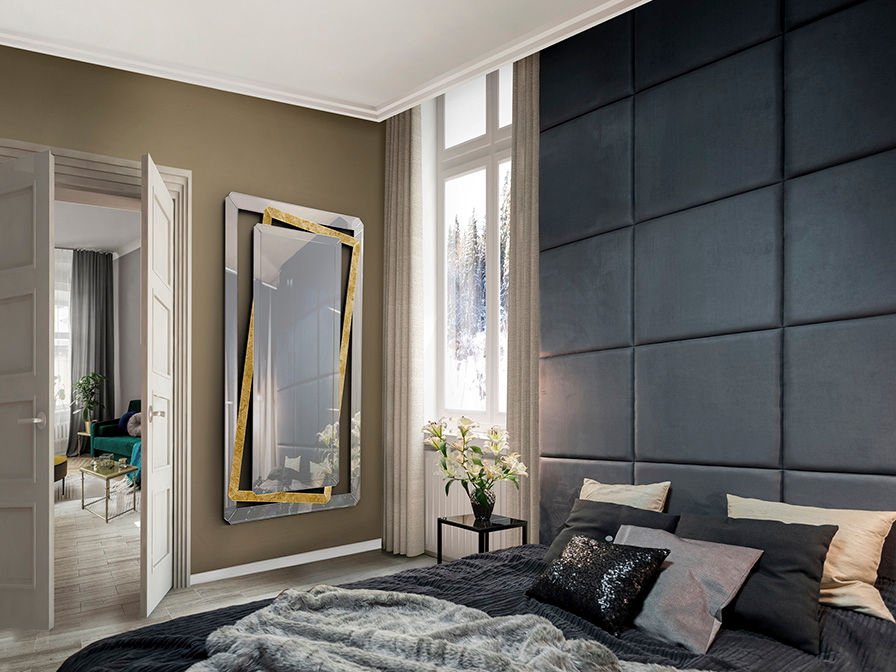 Nora Mirror, Gold by Schuller