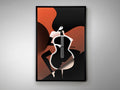 Violonchelo 708197 CELLO - LED LIGHT FRAME 80x120