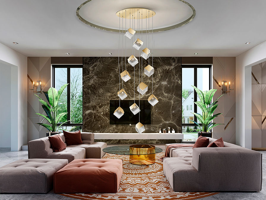 Priscila Lamp 12L Gold