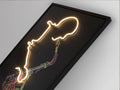 Saxofón 724739 SAXO - LED Light Art 80x120