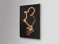 Saxofón 724739 SAXO - LED Light Art 80x120