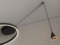 CONIC- CEILING LAMP 2L BLACK/BRONZE