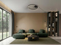 CONIC- CEILING LAMP 2L BLACK/BRONZE