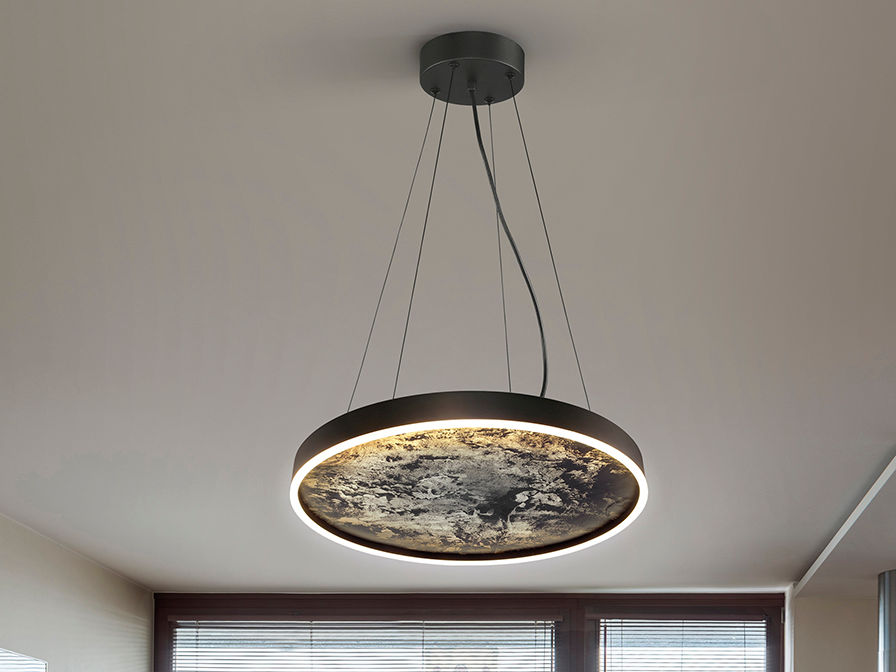 STONE- LAMP LED CCT -BLACK 60D