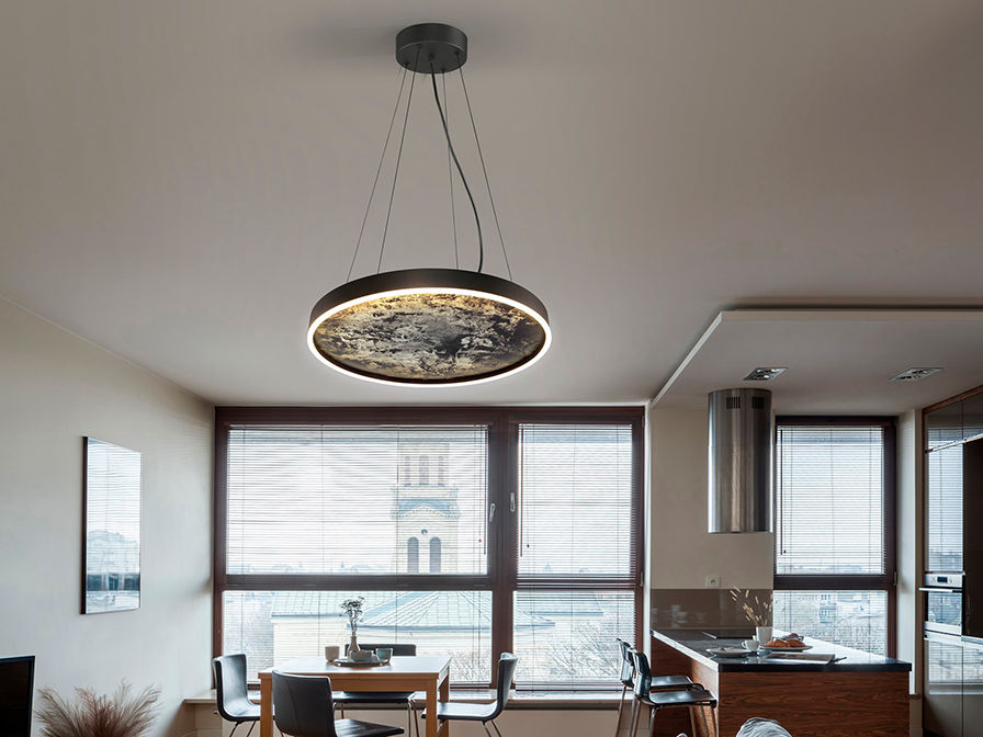 STONE- LAMP LED CCT -BLACK 60D