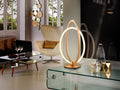 ·OCELLIS· LED TABLE LAMP, ROSE GOLD