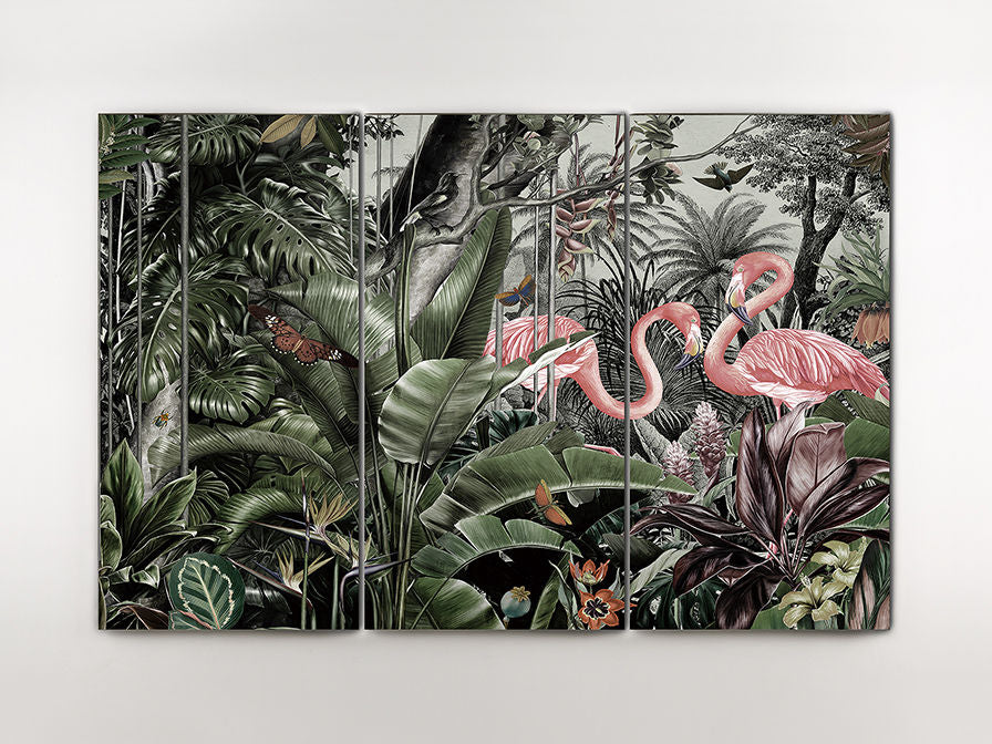 Triptico Flamencos 829900 ·FLAMENCOS TRIPTYCH· PHOTO, 180x120