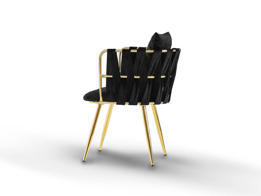 Ventura 835633 Armchair Gold-Black